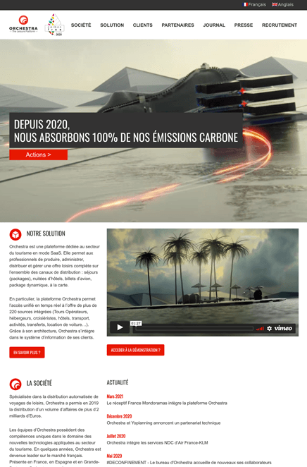 Réservation hôtels et vols