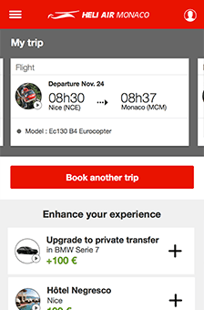 Heliair Monaco app