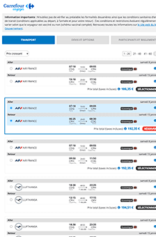 Réservation hôtels et vols